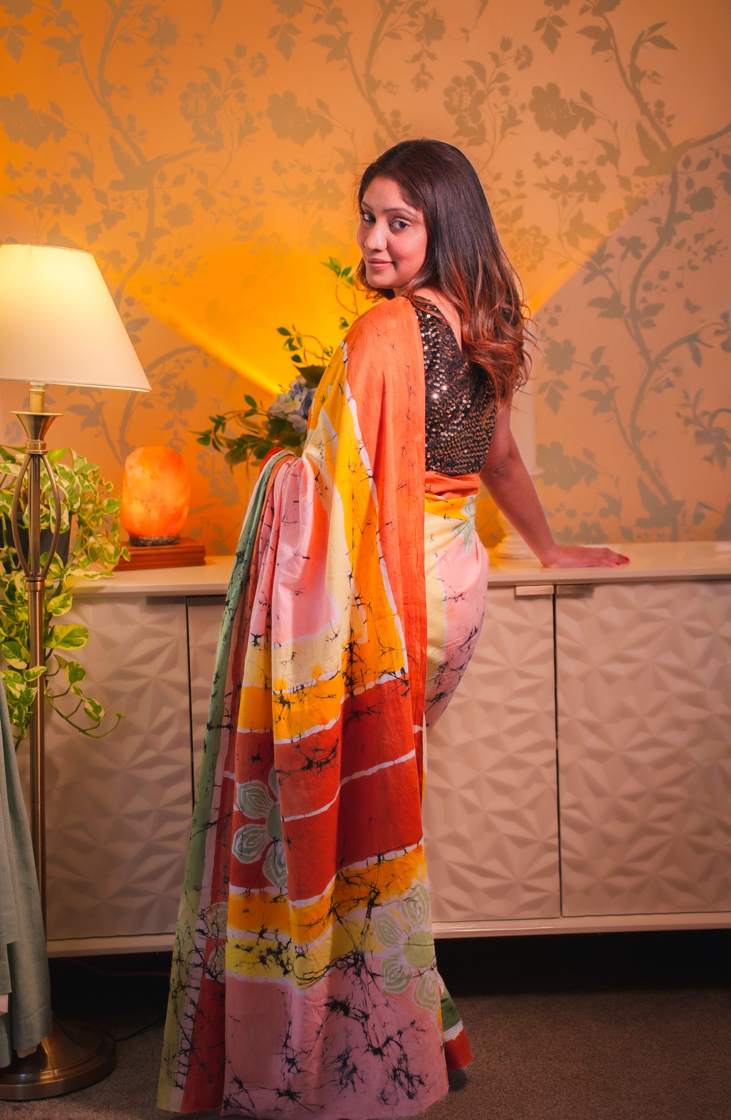 Velora Sunset Saree