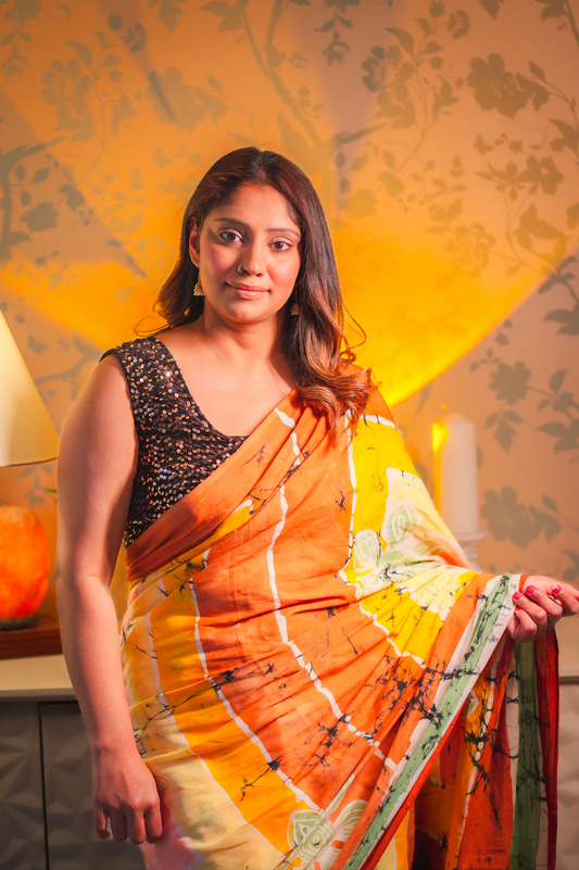 Velora Sunset Saree