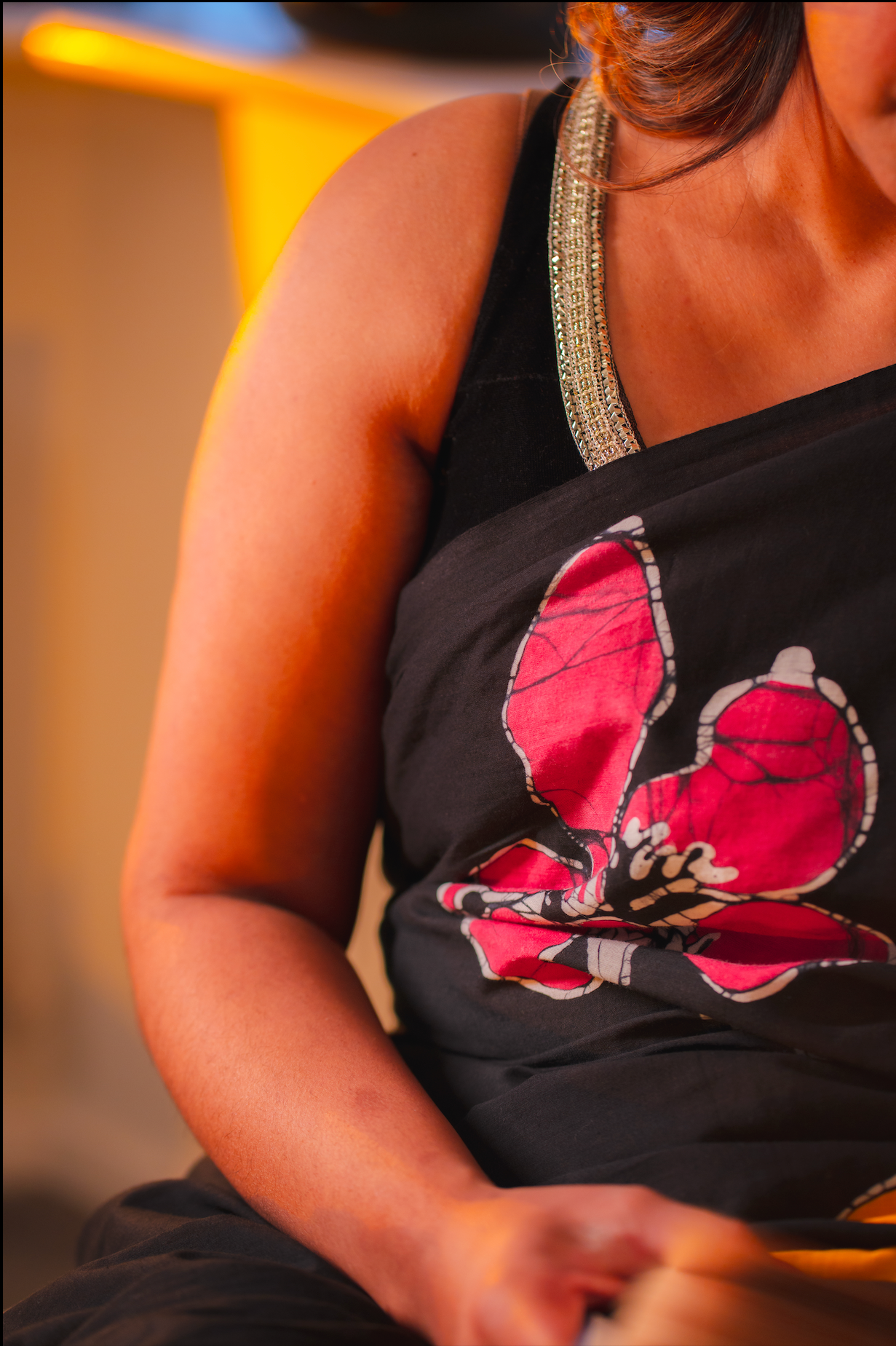 Velora Moonflower Saree